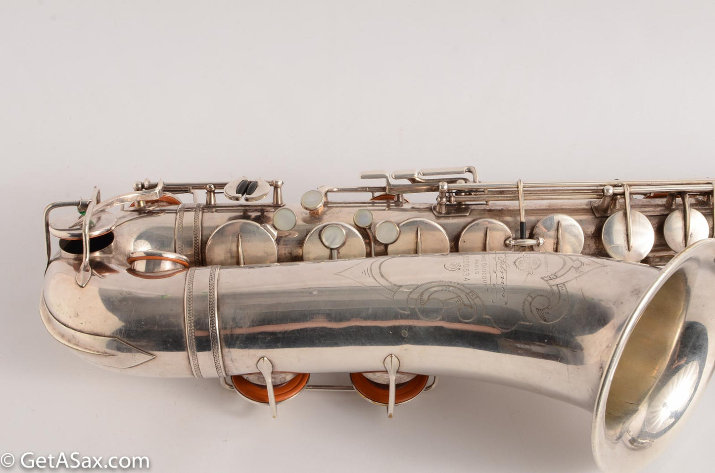 Selmer Radio Improved Tenor Original Silver Plate from 1935