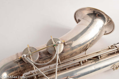 Selmer Radio Improved Tenor Original Silver Plate from 1935