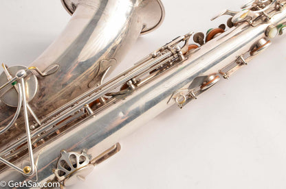 Selmer Radio Improved Tenor Original Silver Plate from 1935