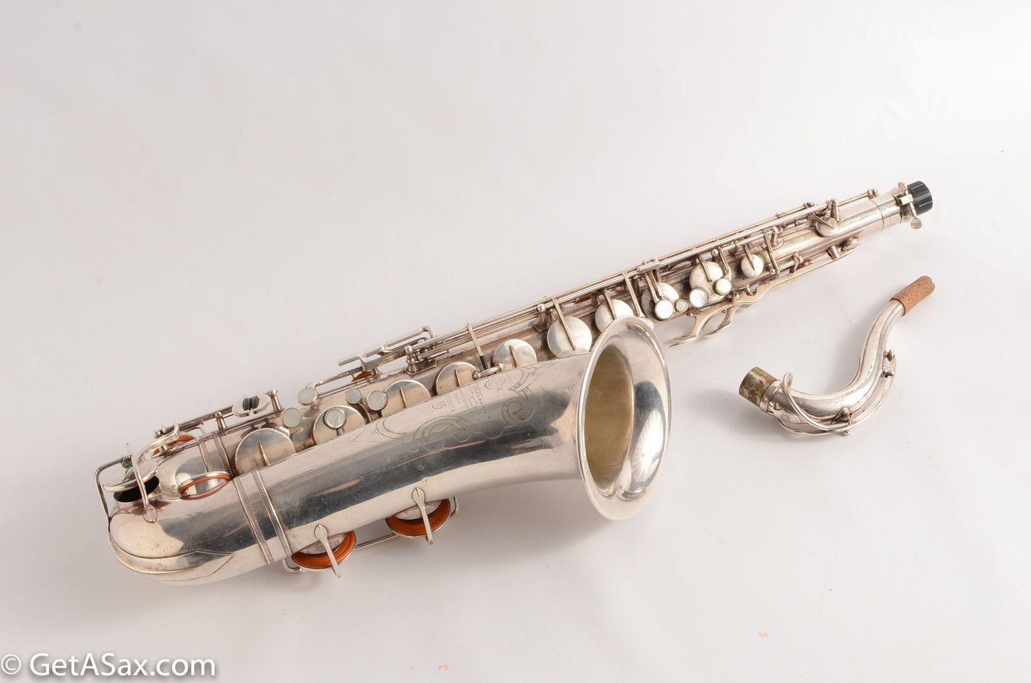 Selmer Radio Improved Tenor Original Silver Plate from 1935