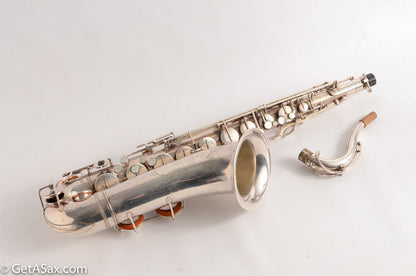 Selmer Radio Improved Tenor Original Silver Plate from 1935