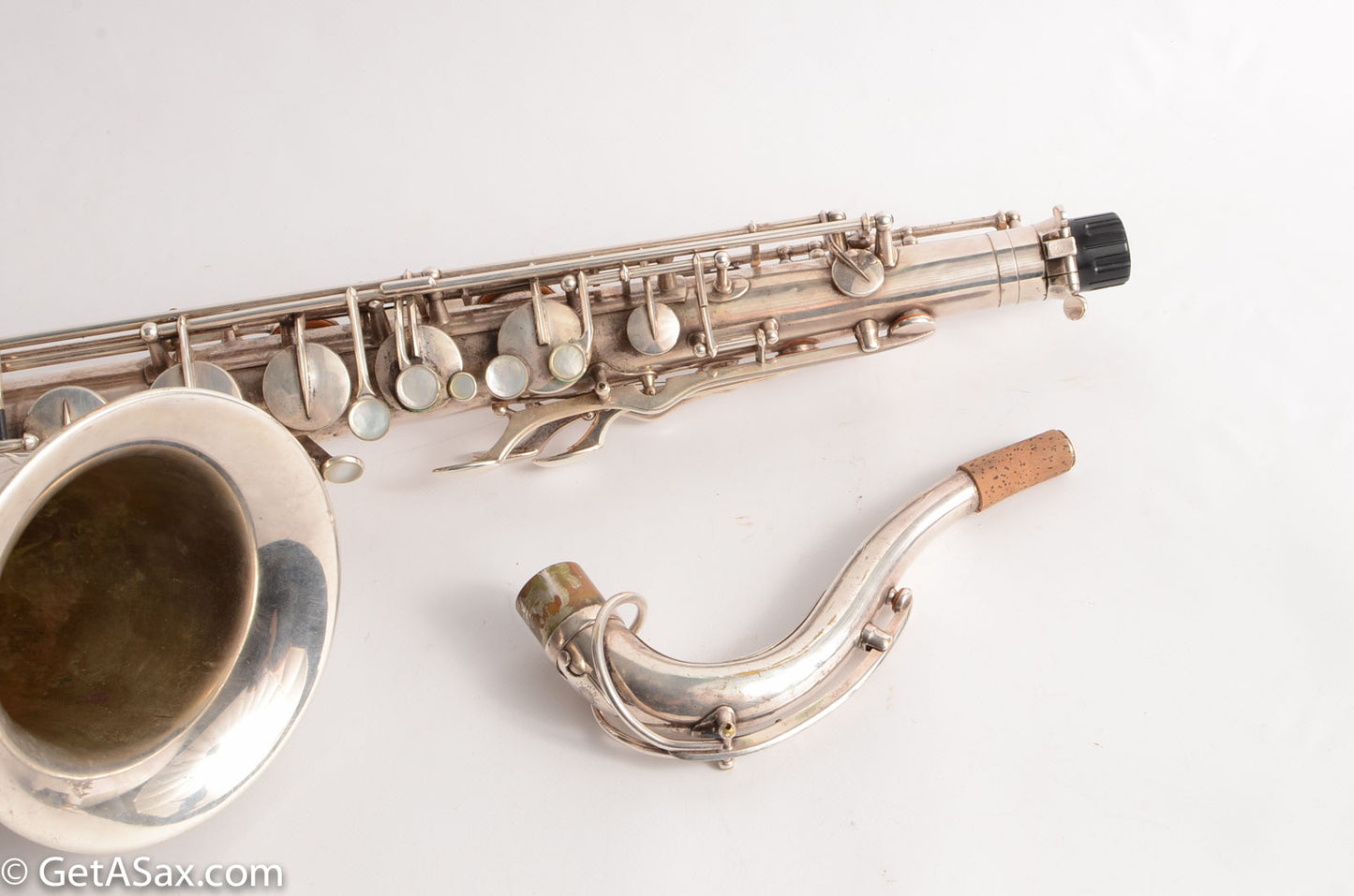 Selmer Radio Improved Tenor Original Silver Plate from 1935