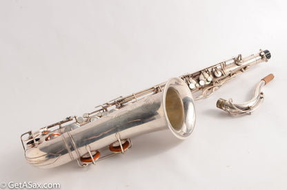 Selmer Radio Improved Tenor Original Silver Plate from 1935