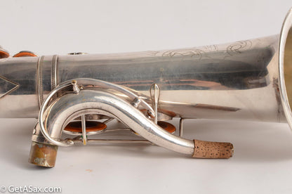 Selmer Radio Improved Tenor Original Silver Plate from 1935