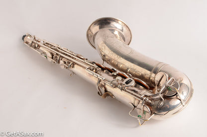 Selmer Radio Improved Tenor Original Silver Plate from 1935