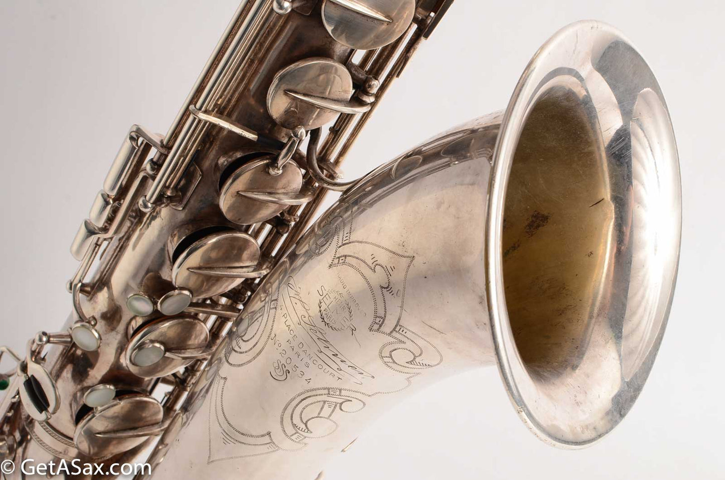 Selmer Radio Improved Tenor Original Silver Plate from 1935