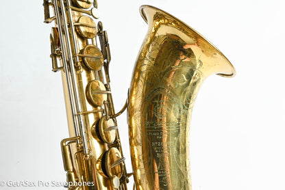 Selmer Radio Improved Tenor American Engraved Zoot Sims Serial! 20157