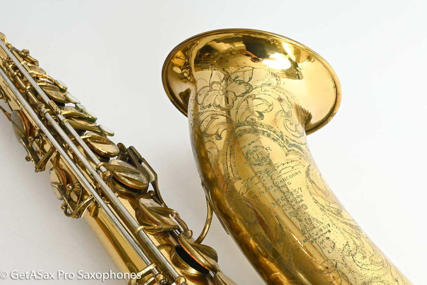 Selmer Radio Improved Tenor American Engraved Zoot Sims Serial! 20157