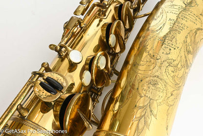 Selmer Radio Improved Tenor American Engraved Zoot Sims Serial! 20157