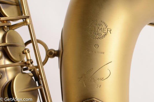 Selmer Reference 54 Tenor Saxophone Near Mint!