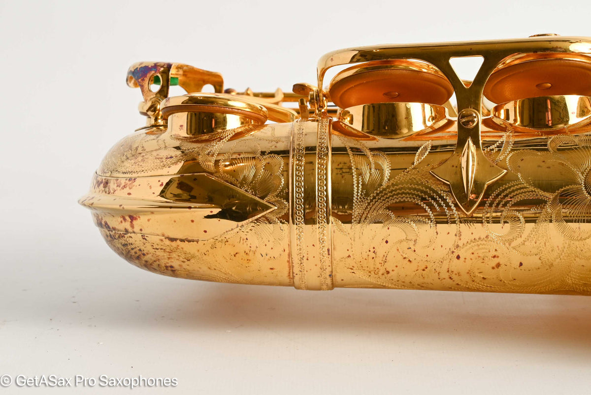 Selmer SBA Alto 1948 Aftermarket Gold Plated Amazing! 36323