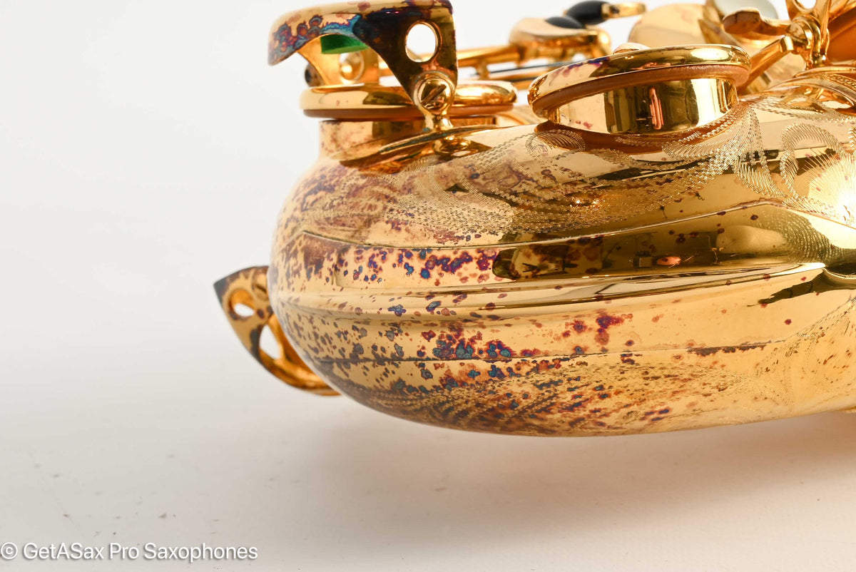 Selmer SBA Alto 1948 Aftermarket Gold Plated Amazing! 36323