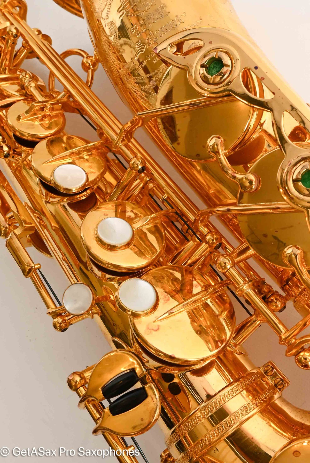 Selmer SBA Alto 1948 Aftermarket Gold Plated Amazing! 36323