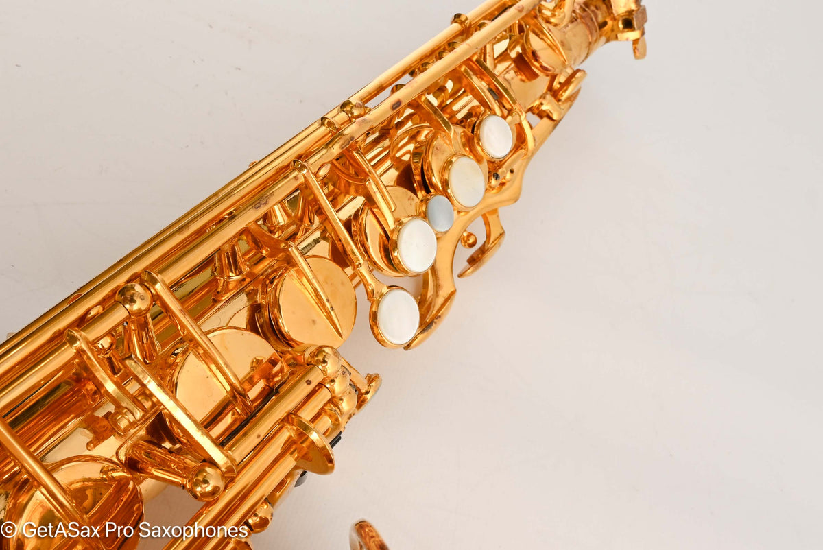 Selmer SBA Alto 1948 Aftermarket Gold Plated Amazing! 36323