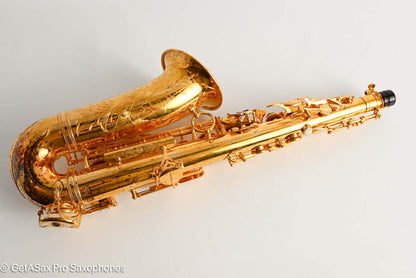 Selmer SBA Alto 1948 Aftermarket Gold Plated Amazing! 36323