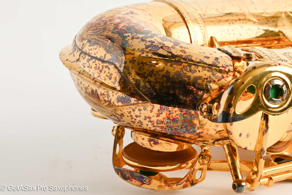 Selmer SBA Alto 1948 Aftermarket Gold Plated Amazing! 36323