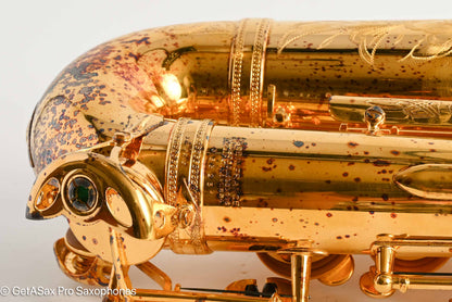 Selmer SBA Alto 1948 Aftermarket Gold Plated Amazing! 36323