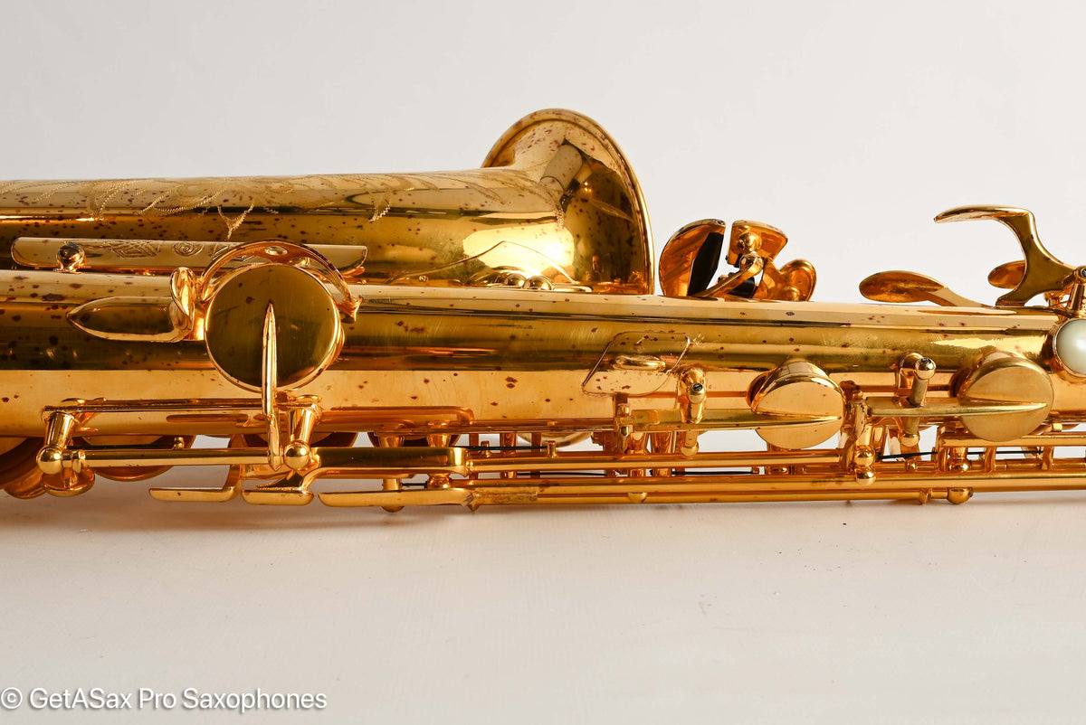 Selmer SBA Alto 1948 Aftermarket Gold Plated Amazing! 36323