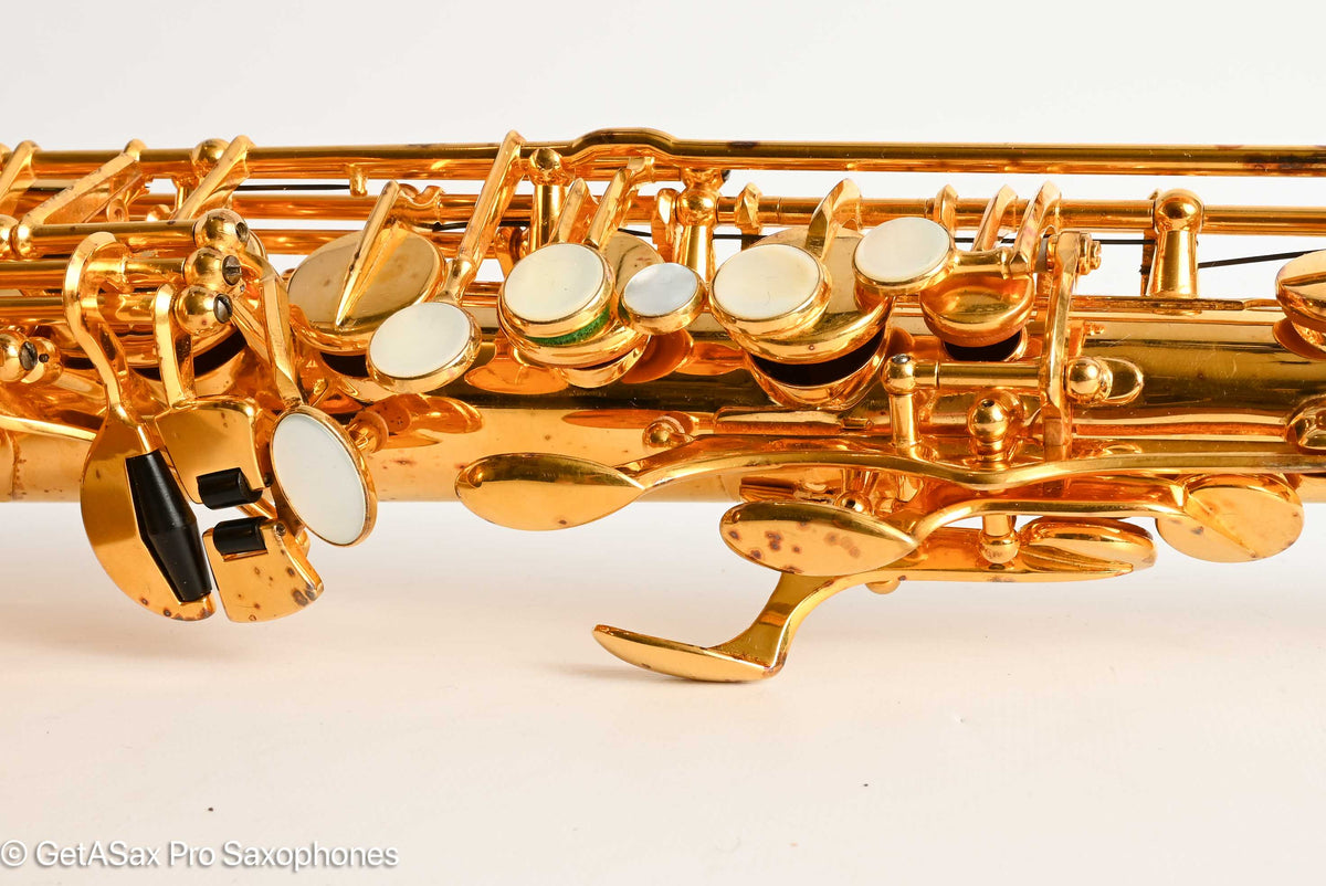 Selmer SBA Alto 1948 Aftermarket Gold Plated Amazing! 36323