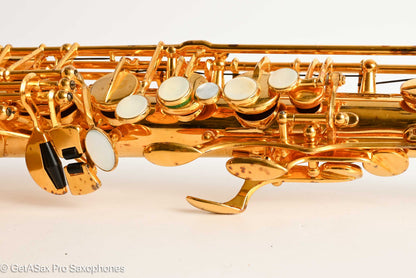 Selmer SBA Alto 1948 Aftermarket Gold Plated Amazing! 36323