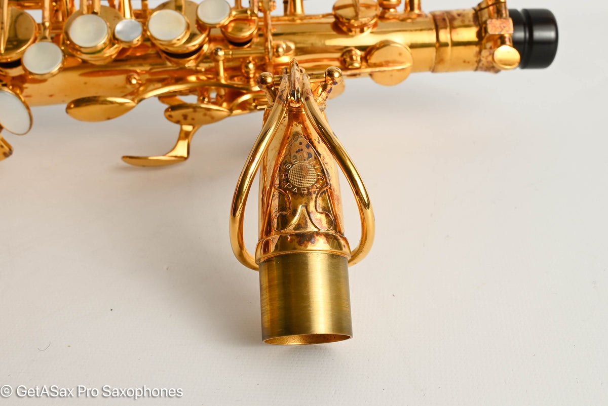 Selmer SBA Alto 1948 Aftermarket Gold Plated Amazing! 36323