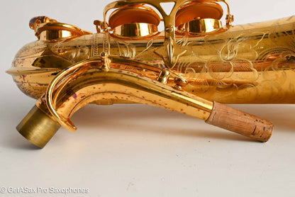 Selmer SBA Alto 1948 Aftermarket Gold Plated Amazing! 36323