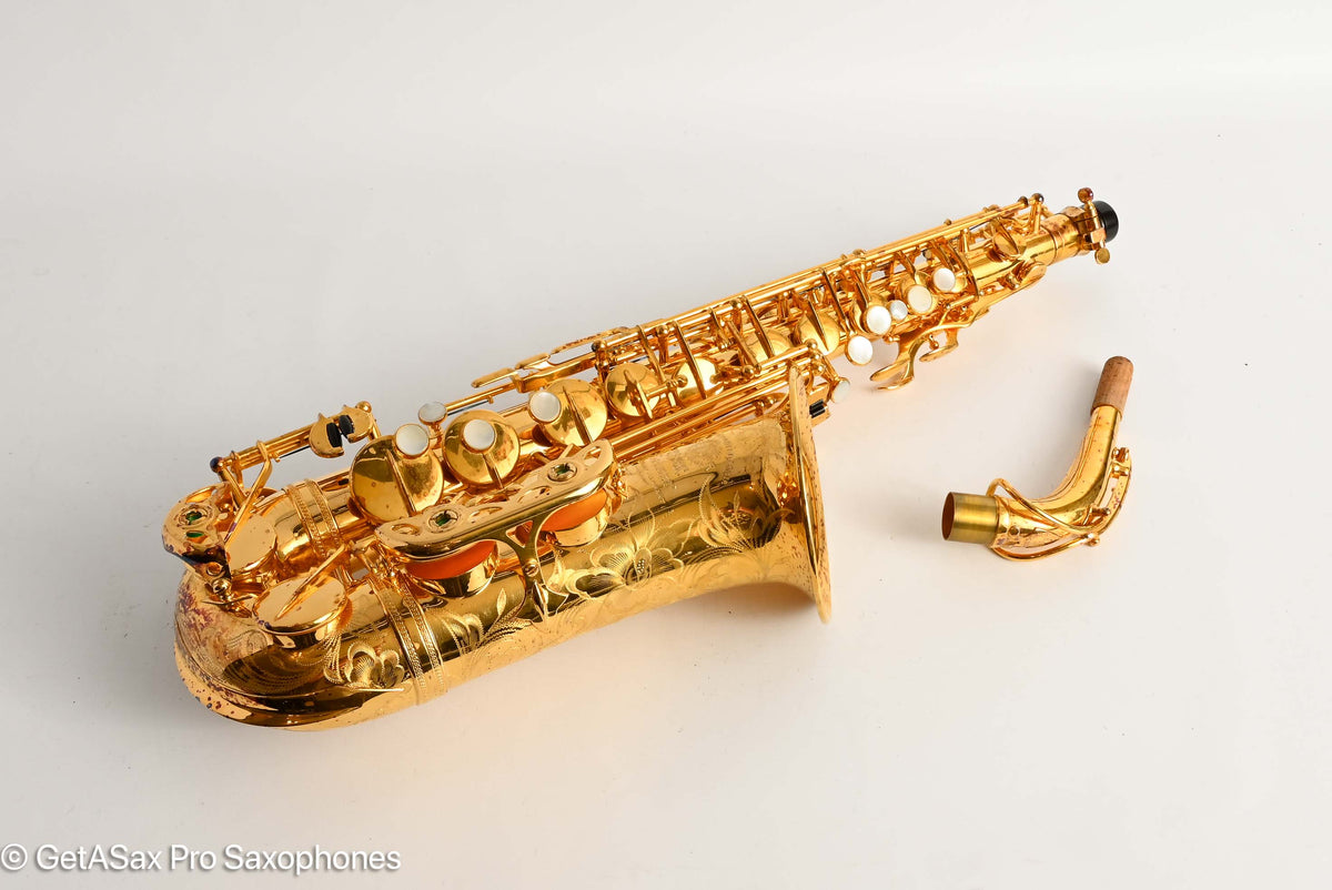 Selmer SBA Alto 1948 Aftermarket Gold Plated Amazing! 36323