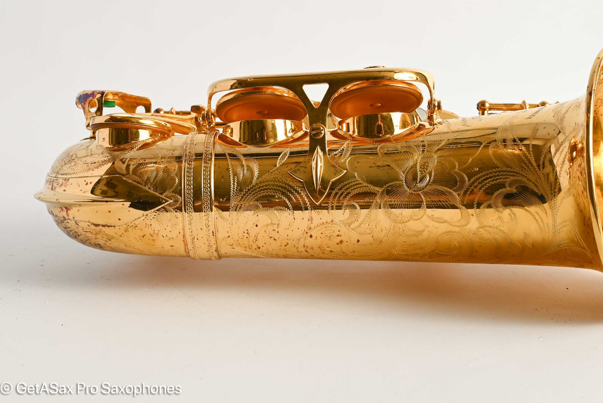 Selmer SBA Alto 1948 Aftermarket Gold Plated Amazing! 36323