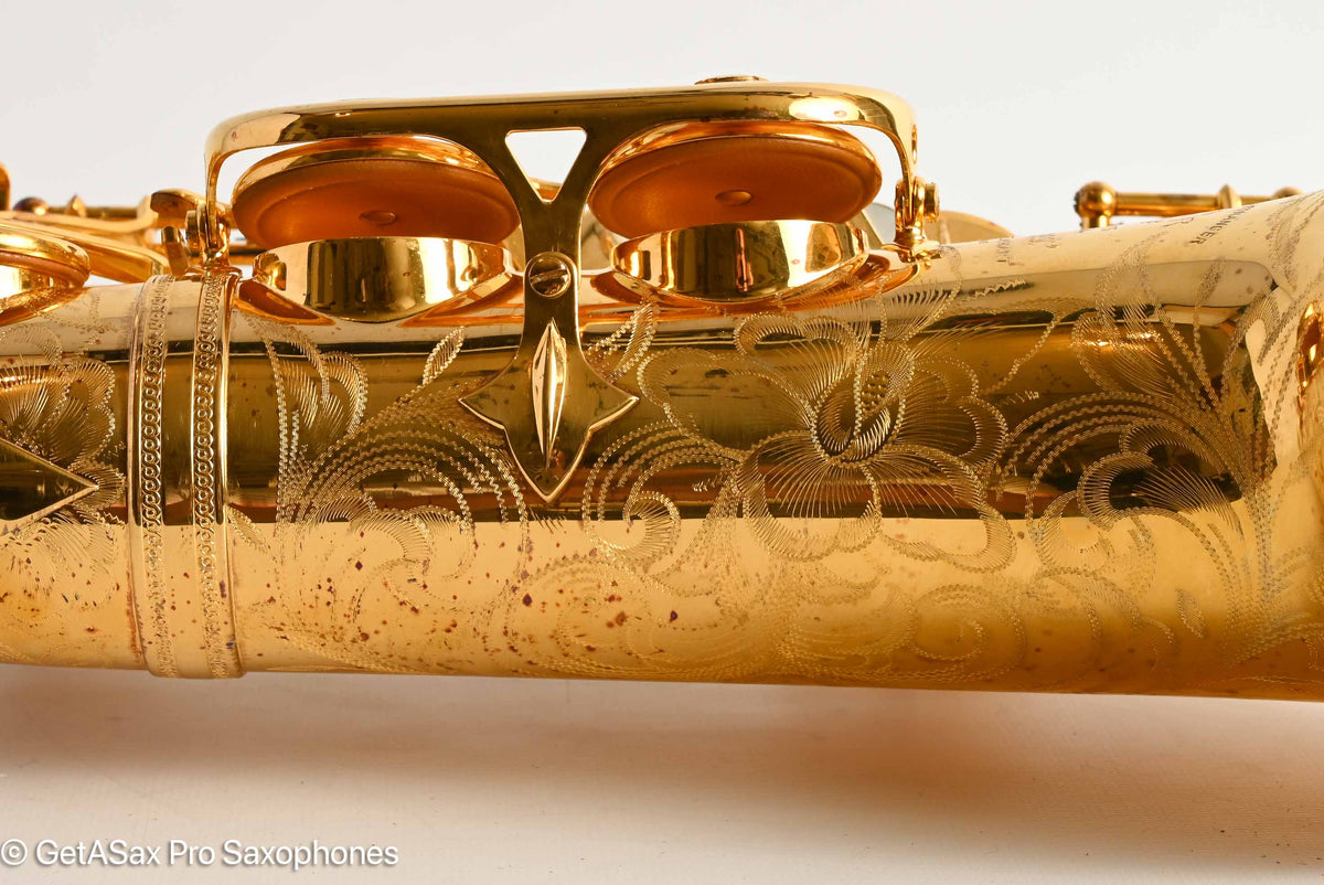 Selmer SBA Alto 1948 Aftermarket Gold Plated Amazing! 36323