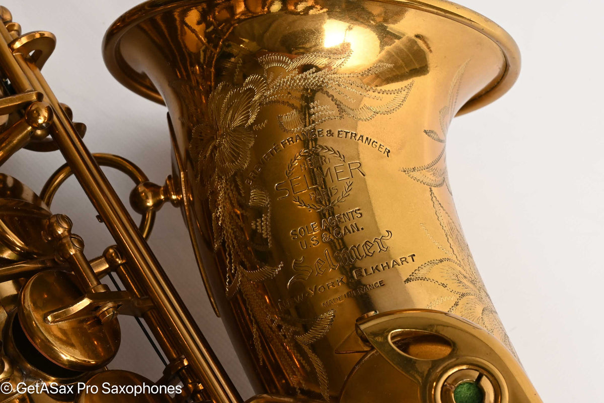 Selmer SBA Alto 1949 Original Lacquer Overhauled 37379