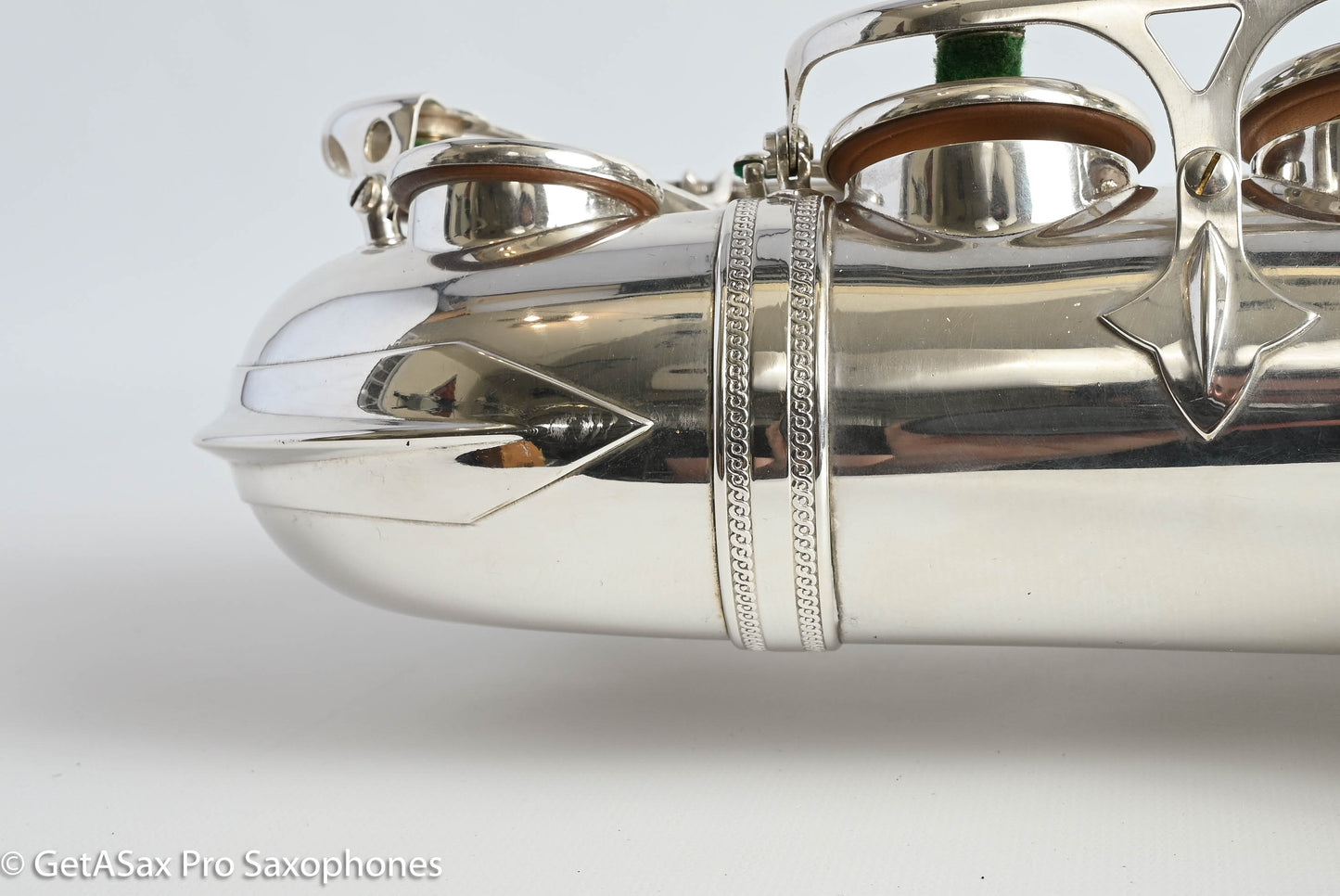 Selmer SBA Alto Near Mint Original Silver Plate Recent Overhaul 42573
