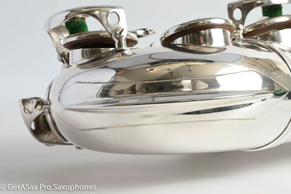 Selmer SBA Alto Near Mint Original Silver Plate Recent Overhaul 42573