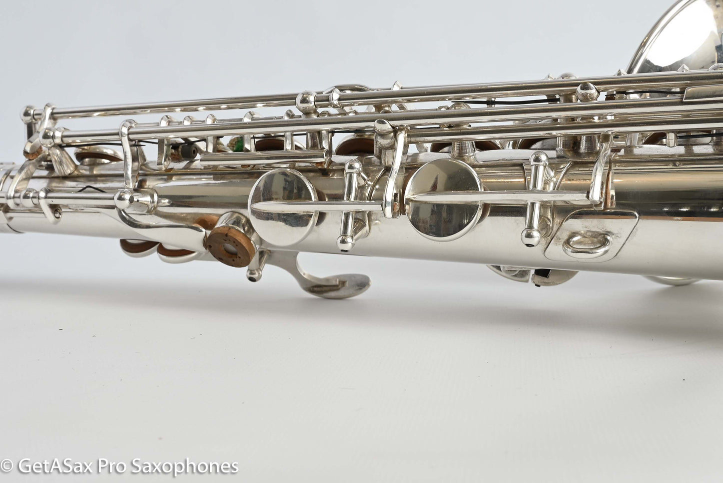 Selmer SBA Alto Near Mint Original Silver Plate Recent Overhaul 42573