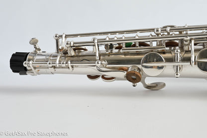 Selmer SBA Alto Near Mint Original Silver Plate Recent Overhaul 42573