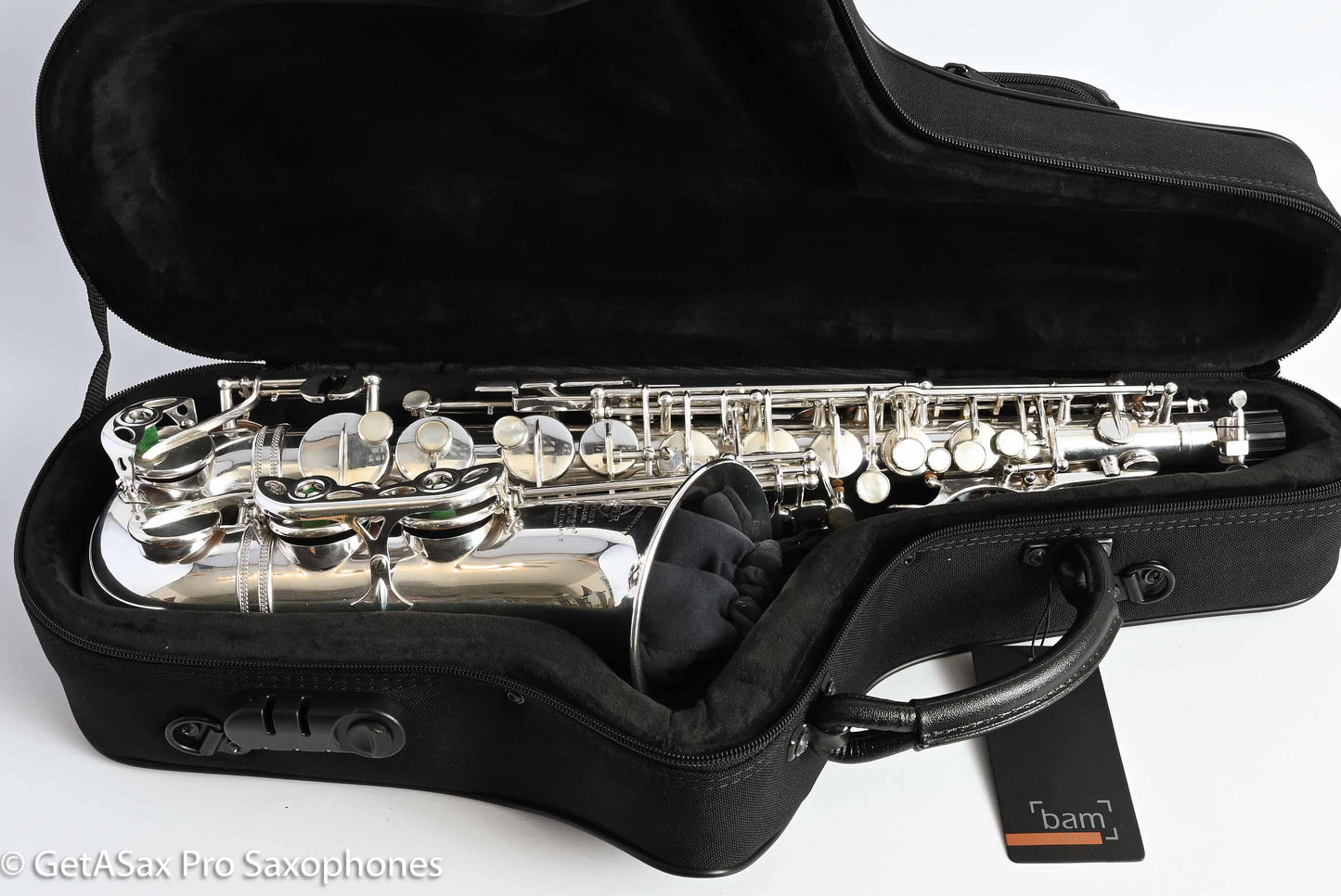 Selmer SBA Alto Near Mint Original Silver Plate Recent Overhaul 42573