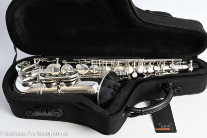 Selmer SBA Alto Near Mint Original Silver Plate Recent Overhaul 42573