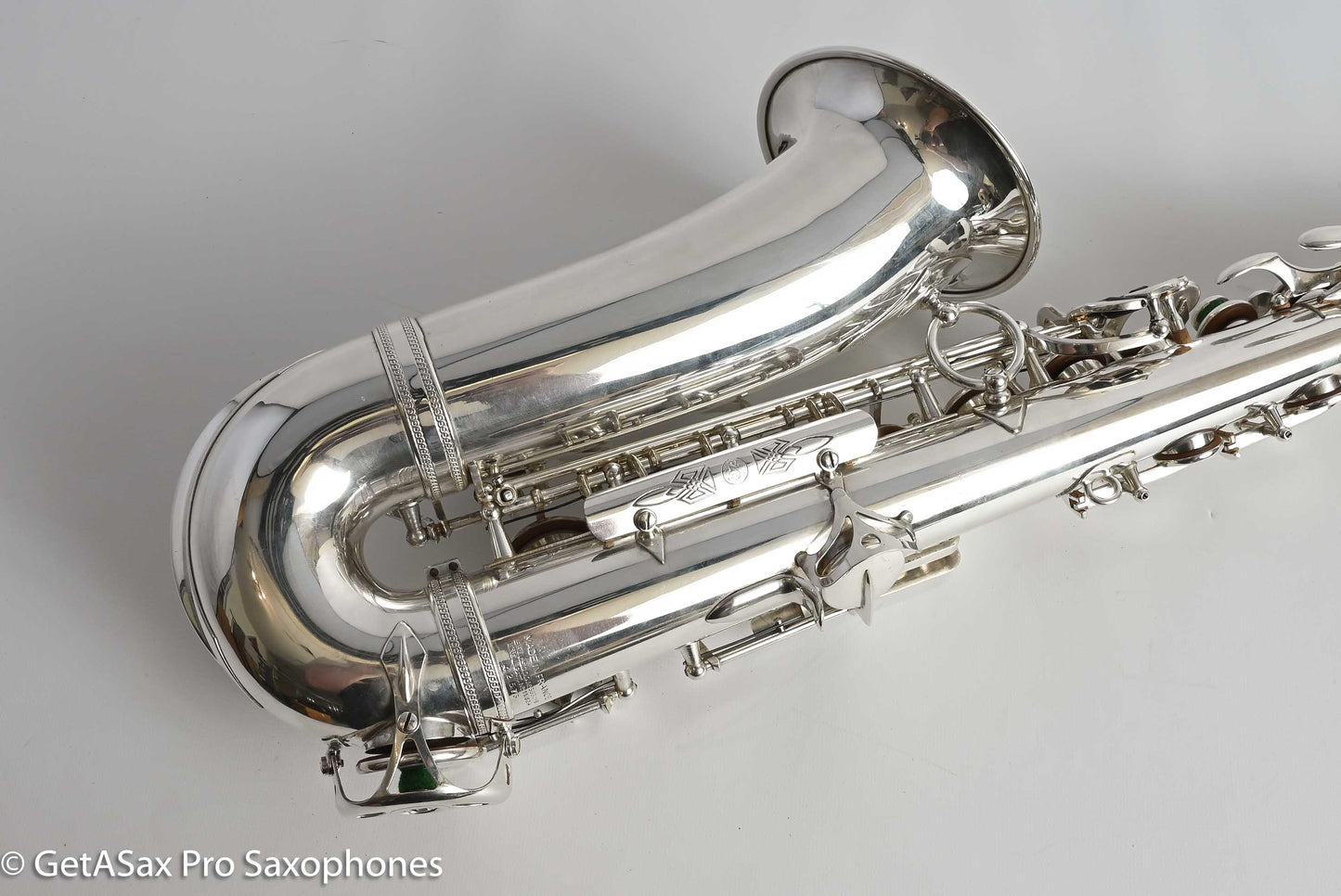 Selmer SBA Alto Near Mint Original Silver Plate Recent Overhaul 42573