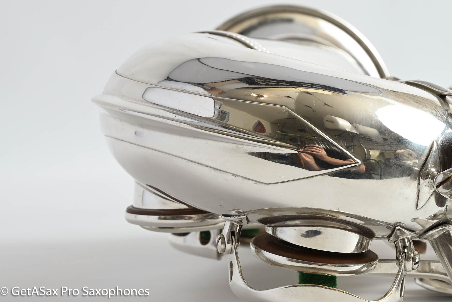 Selmer SBA Alto Near Mint Original Silver Plate Recent Overhaul 42573