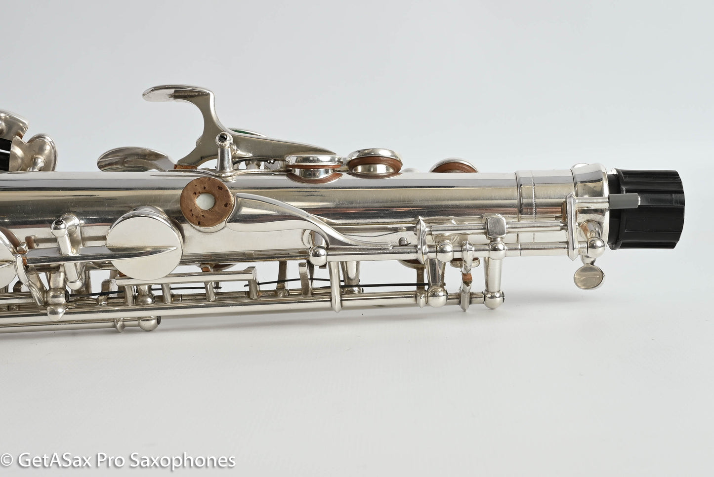 Selmer SBA Alto Near Mint Original Silver Plate Recent Overhaul 42573
