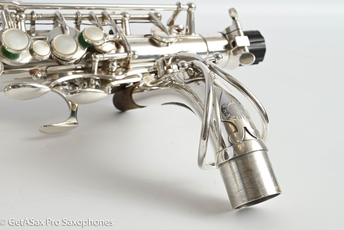 Selmer SBA Alto Near Mint Original Silver Plate Recent Overhaul 42573