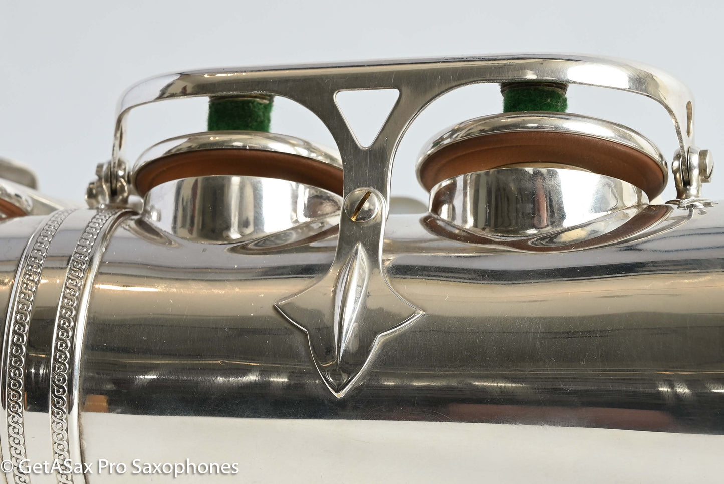 Selmer SBA Alto Near Mint Original Silver Plate Recent Overhaul 42573