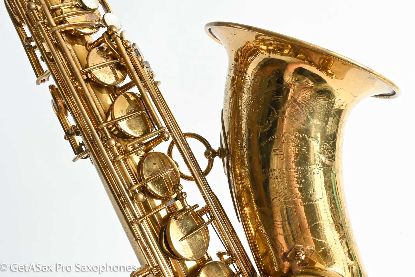 Selmer SBA Tenor 1948 Factory Relacquer Fresh Overhaul Excellent Player! 34695