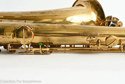 Selmer SBA Tenor 1948 Factory Relacquer Fresh Overhaul Excellent Player! 34695