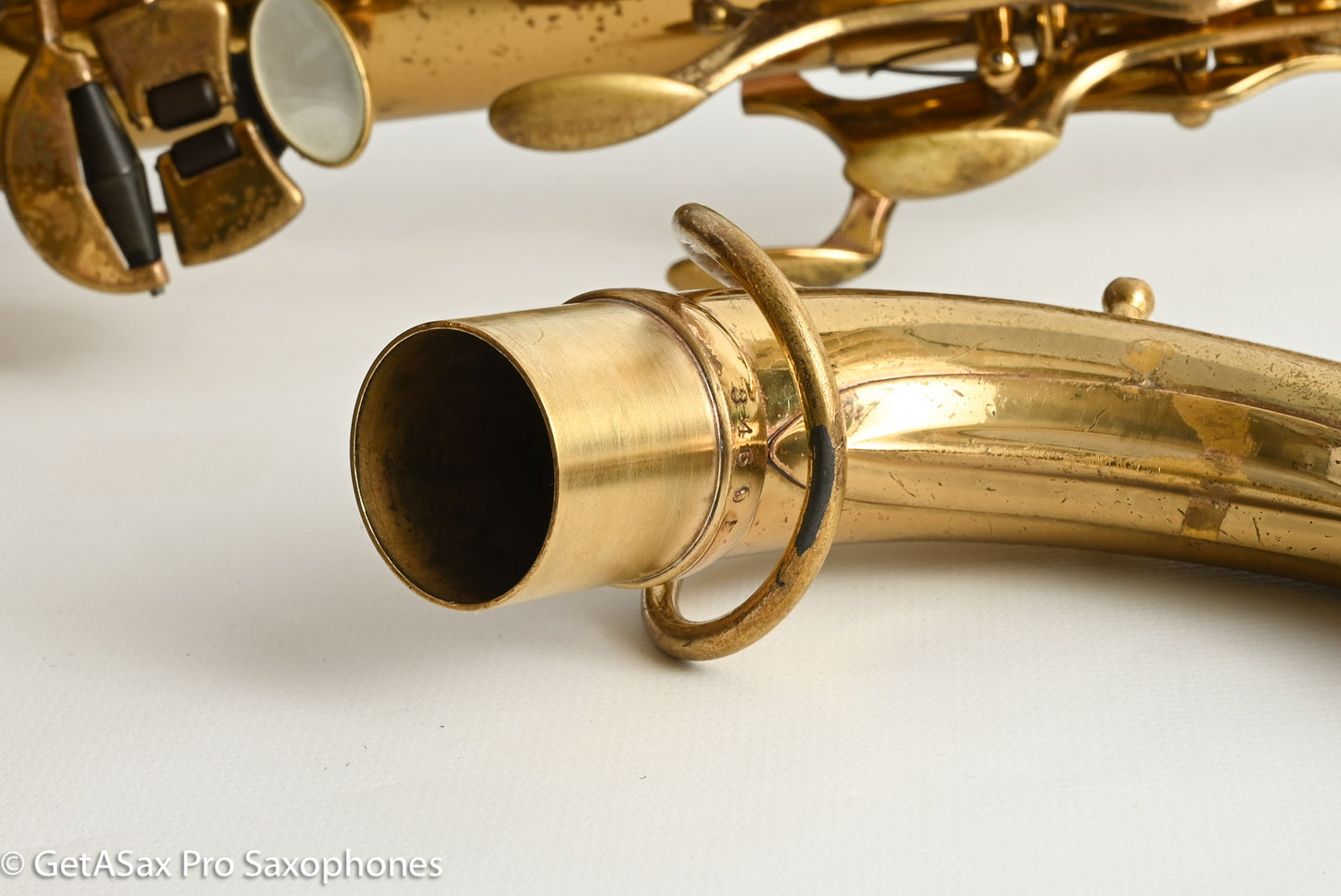 Selmer SBA Tenor 1948 Factory Relacquer Fresh Overhaul Excellent Player! 34695
