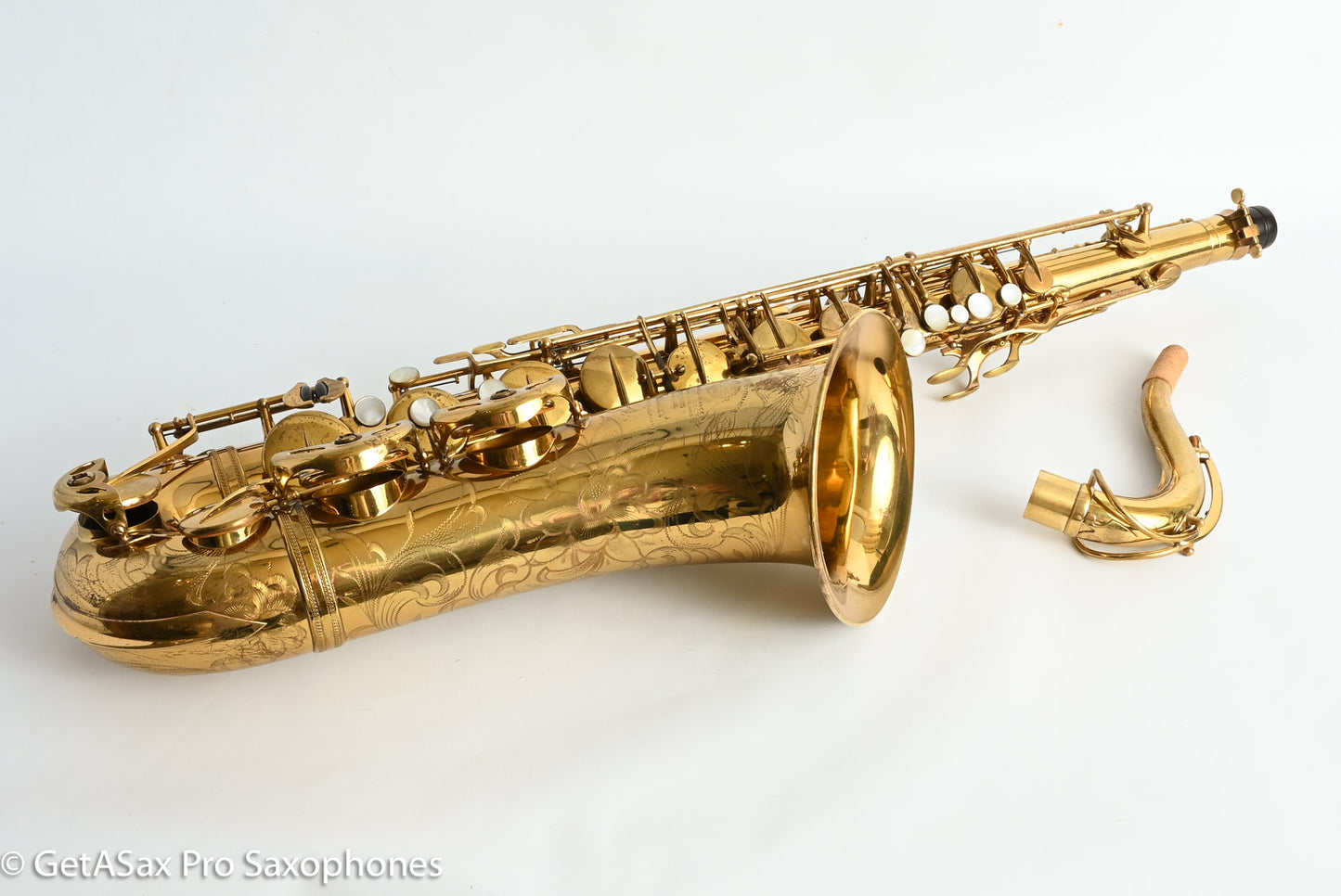Selmer SBA Tenor 1948 Factory Relacquer Fresh Overhaul Excellent Player! 34695