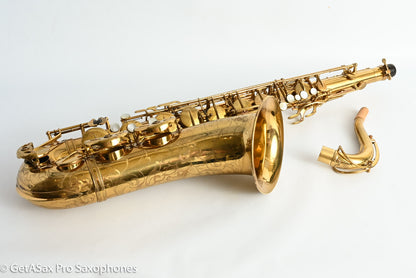 Selmer SBA Tenor 1948 Factory Relacquer Fresh Overhaul Excellent Player! 34695