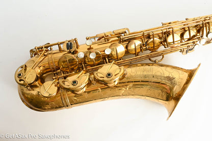 Selmer SBA Tenor 1948 Factory Relacquer Fresh Overhaul Excellent Player! 34695