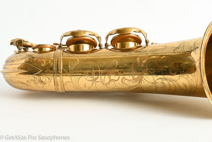 Selmer SBA Tenor 1948 Factory Relacquer Fresh Overhaul Excellent Player! 34695