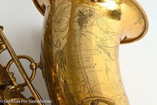 Selmer SBA Tenor 1948 Factory Relacquer Getting Overhauled! 34695