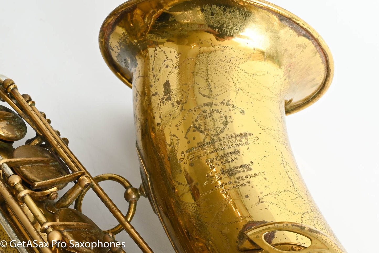Selmer SBA Tenor 1949 Prime Vintage Fresh Overhaul Excellent Player! 38438